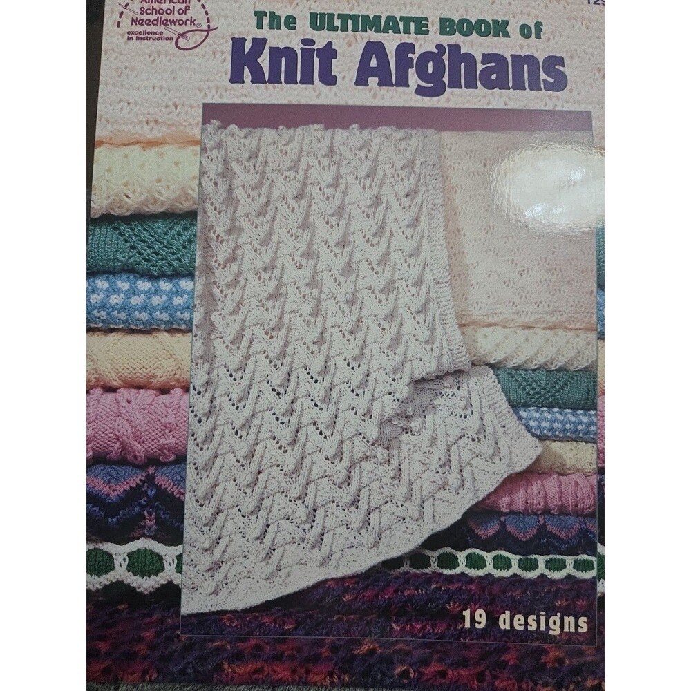American School: Ultimate Book Of Knit Afghans